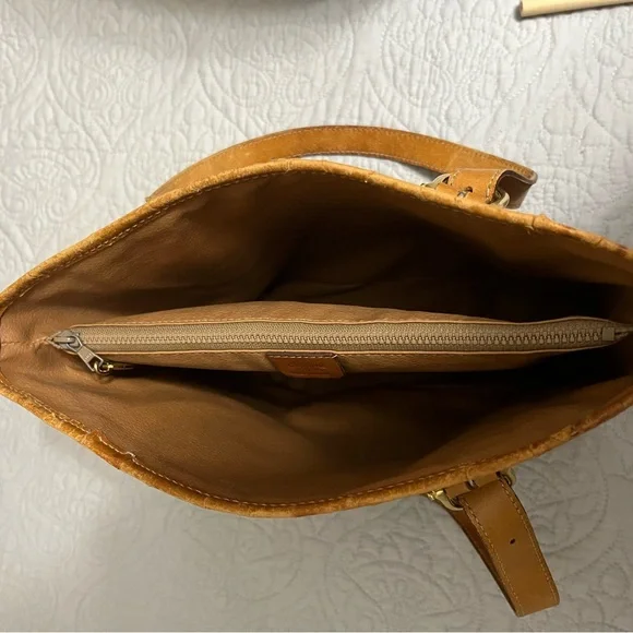 CELINE Classic Macadam Bucket Bag GUC 100% Authentic Brown/Tan- Vintage - Picture 16 of 17